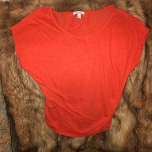 Delia’s Orange tee
